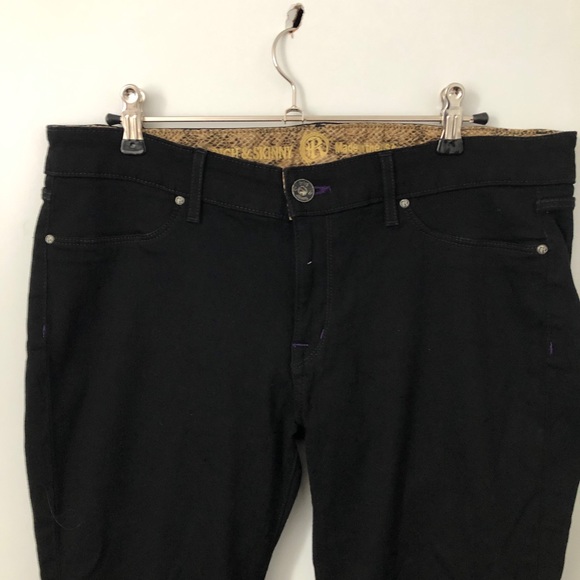 Rich and Skinny Black Stretchy Skinny Jeans 26" - Picture 3 of 11